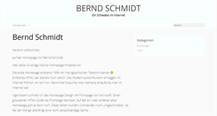 Desktop Screenshot of berndschmidt.net