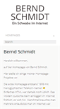 Mobile Screenshot of berndschmidt.net