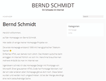 Tablet Screenshot of berndschmidt.net